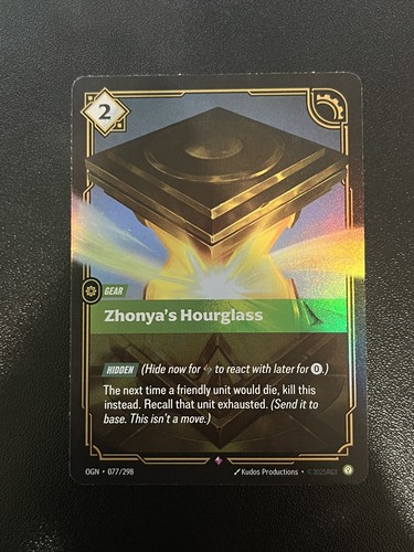 Zhonya hourglass 077 298 - zhonya's, 077/298