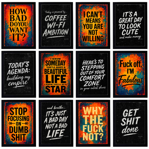 Motivational poster a5 - a4,