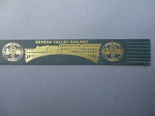 Leather BOOKMARK Severn Valley