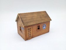 Kibri Wooden Style Shed / Hut Weathered - OO/HO - Very Good Condition