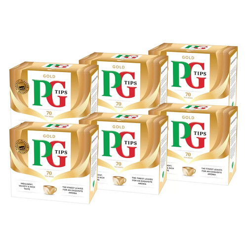 Tips gold tea bags - gold, x