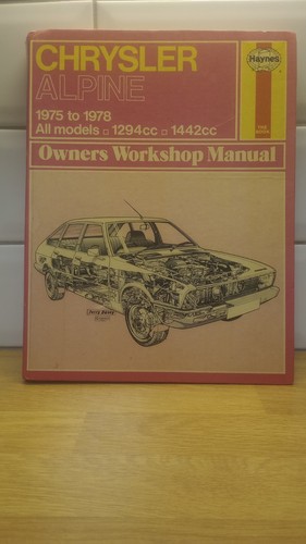 Haynes manual 337 chrysler - 337,