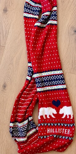 Hollister red fair isle - hollister,