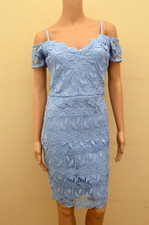 New Lipsy Lace Cold Shoulder