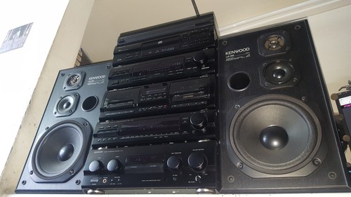 Kenwood hifi pieces stack - 6,
