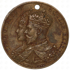 1911 Great Britain George V and Queen Mary Coronation Medal