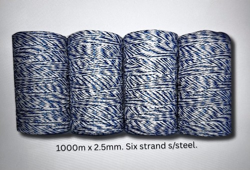 Electric fence poly wire - poly,