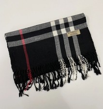 Burberry Scarf Black Check