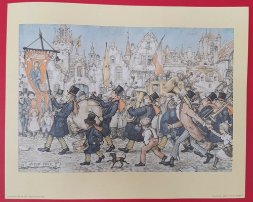 The parade decoupage print - the, by