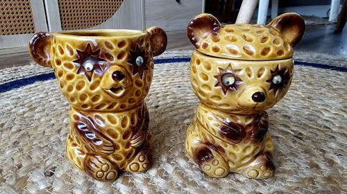Vintage mid century bear - mid-century,