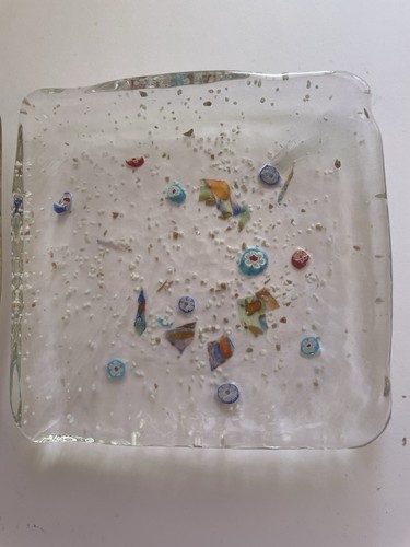 Venetian art glass trinket - venetian,