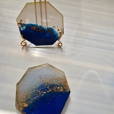 resin coasters set of 4