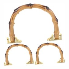 With Buckle Bamboo Bag Handles Detachable Handbag Band Handle  Gift Box