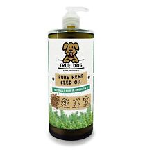 Hemp Oil for Dogs 1 Litre - Dog Feed Supplement - 100% Pure Cold Pressed, 1000ml