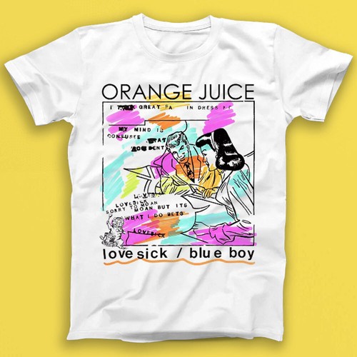 Orange juice blue boy - orange,