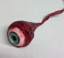 Severed Torn Out Eye Ball Eyeball Halloween Decoration Prop Gory Blood Zombie