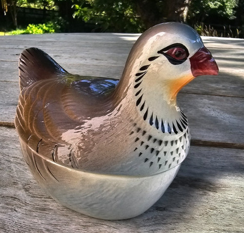 Ceramic vintage french pigeon - vintage,