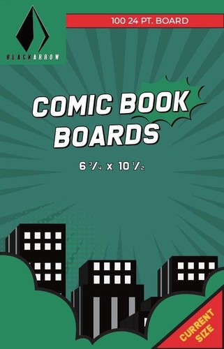 Comic book boards 4 - 6, x