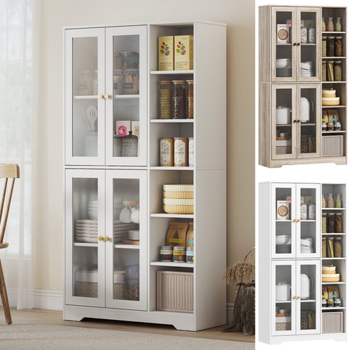 Tall kitchen cupboard with - tall,