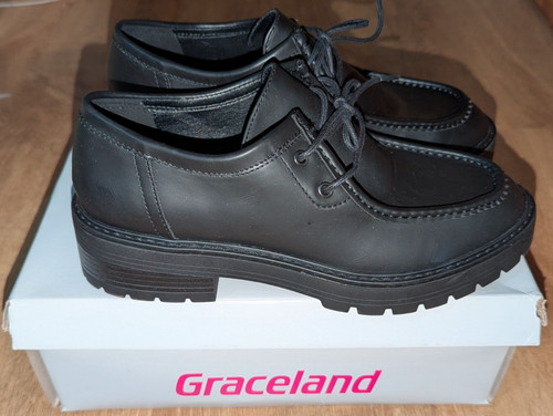 Graceland black shoes size - graceland, uk
