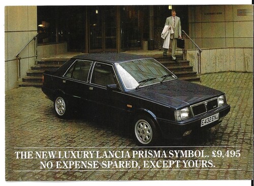 Lancia prisma 1600 symbol 1988 - lancia,