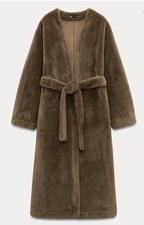 Zara ZW Collection Long Faux