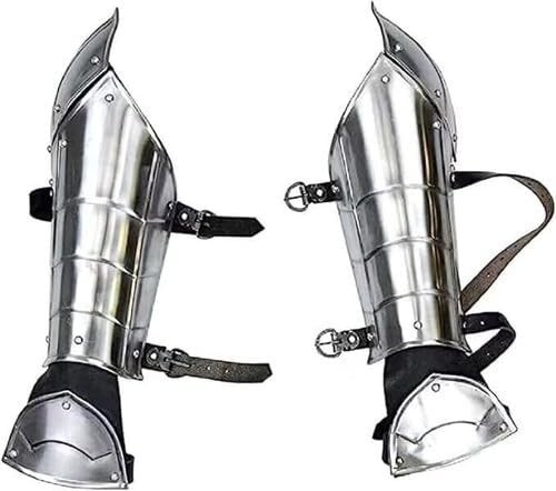 Medieval steel arm bracers - medieval,