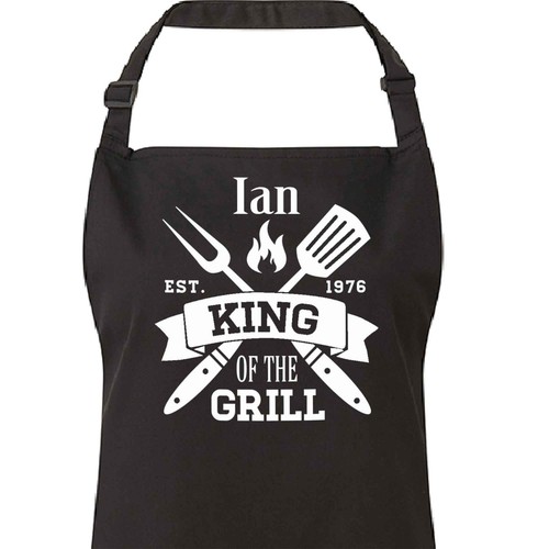 Personalised men apron - men's,