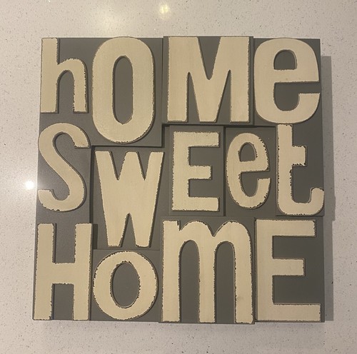 Home sweet embossed - sweet,