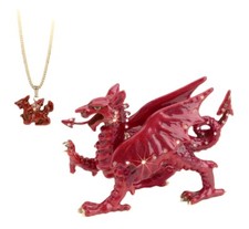 Trinket Box By Arora Design Welsh Dragon