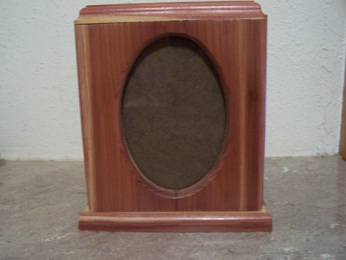 Cedar wood pet cremation - wood, urns