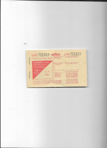 1951 motor fuel - fuel, book