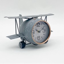 Rustic Metal Biplane Battery