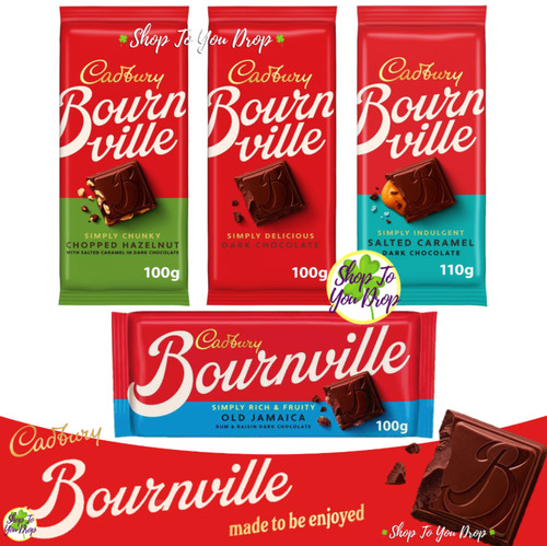 Bournville dark chocolate bar - dark,