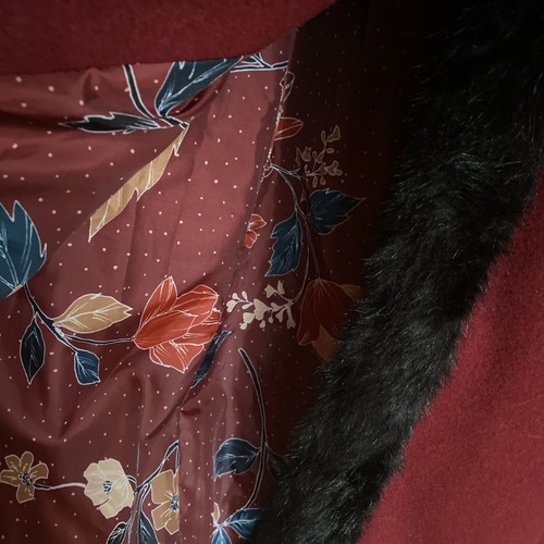 Joe browns ladies red - ladies, fur