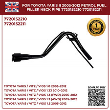 Fuel Tank Filling Neck Pipe For Toyota Yaris 05 - 11 Vios 1.3 1.0 Vitz P9 Petrol