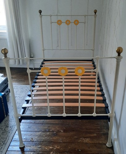 Iron bed frame 3ft single - iron,