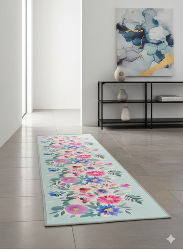 Multi washable bold floral - washable,