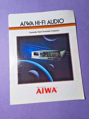 Aiwa hifi audio brochure - aiwa,