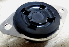 2x vintage 4 pin tube valve base 201A UX4 USA  made