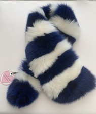 Charlotte Simone Brand New Fox Fur Scarf. Labels Attached.