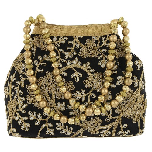 New luxury velvet potli - velvet, bag