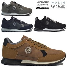 MENS MEMORY FOAM RUNNING TRAINERS CASUAL JOGGING GYM WALKING SPORTS SHOES SIZE