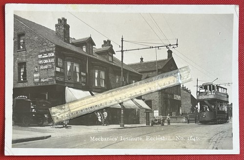 Eccleshill tram mechanics - tram, nr
