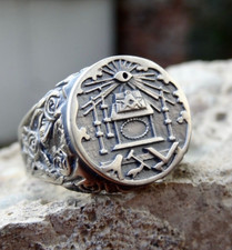 New Sterling Silver Masonic