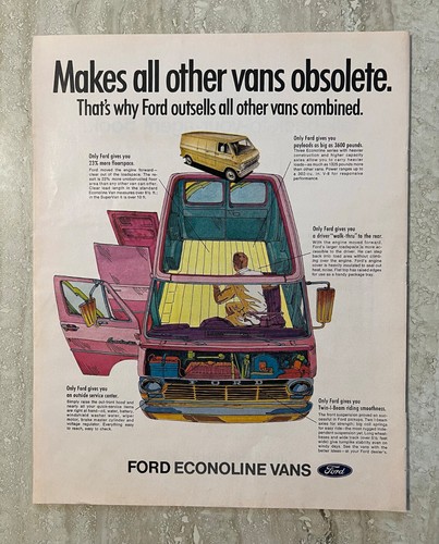 1970 ford econoline - ford, vans