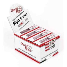 DAVID ROSS SLIM  6 MM  TAR FILTERS FOR ROLLUPS TAR CATCHER FULL BOX -24 PACKS