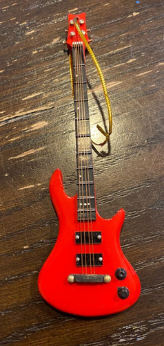 String instrument red - instrument, bass