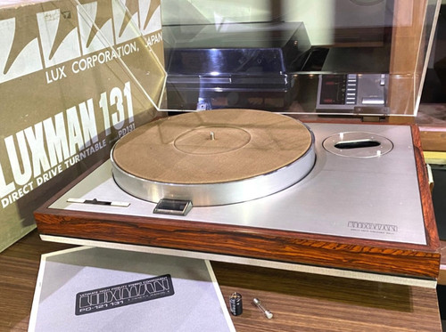 Luxman pd131 turntable sme - luxman,