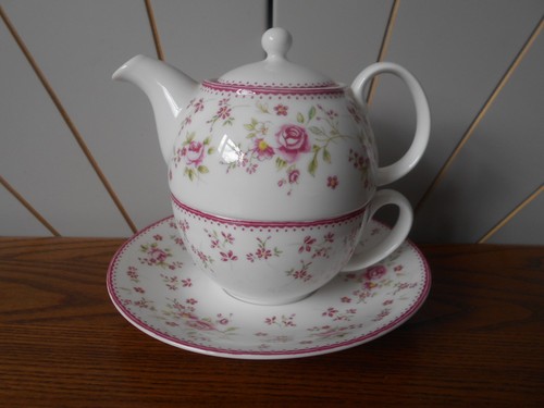 Vintage rose bone china - rose,
